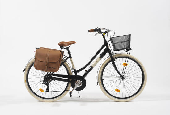 Vélo City 28 pouces 605 aluminium Lady NERO PDC