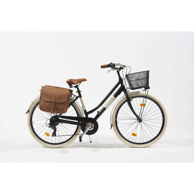 VENICE Cityfahrrad 28 inch 605 aluminium Lady zwart PDC