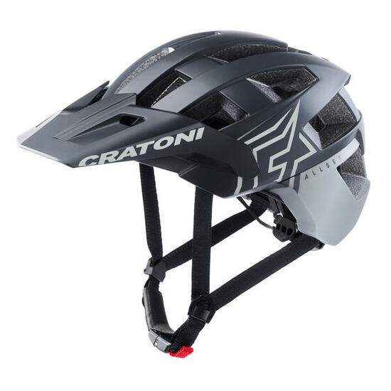 Kask MTB AllSet Pro czarny/szary