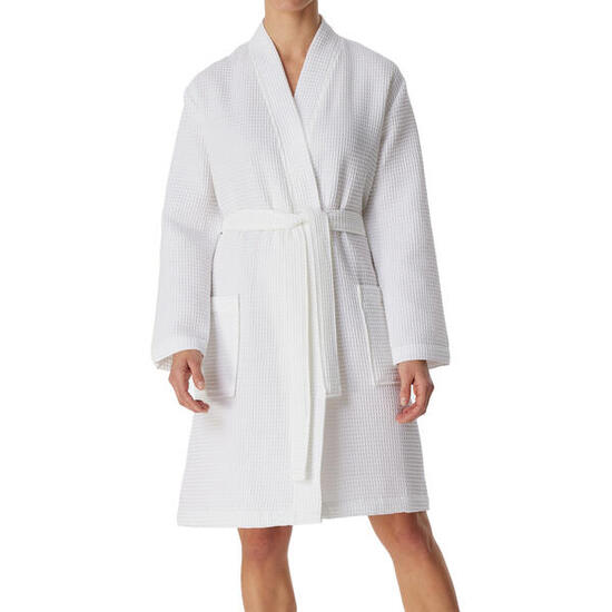 Bademantel Damen - Waffel Piqué - Organic Cotton