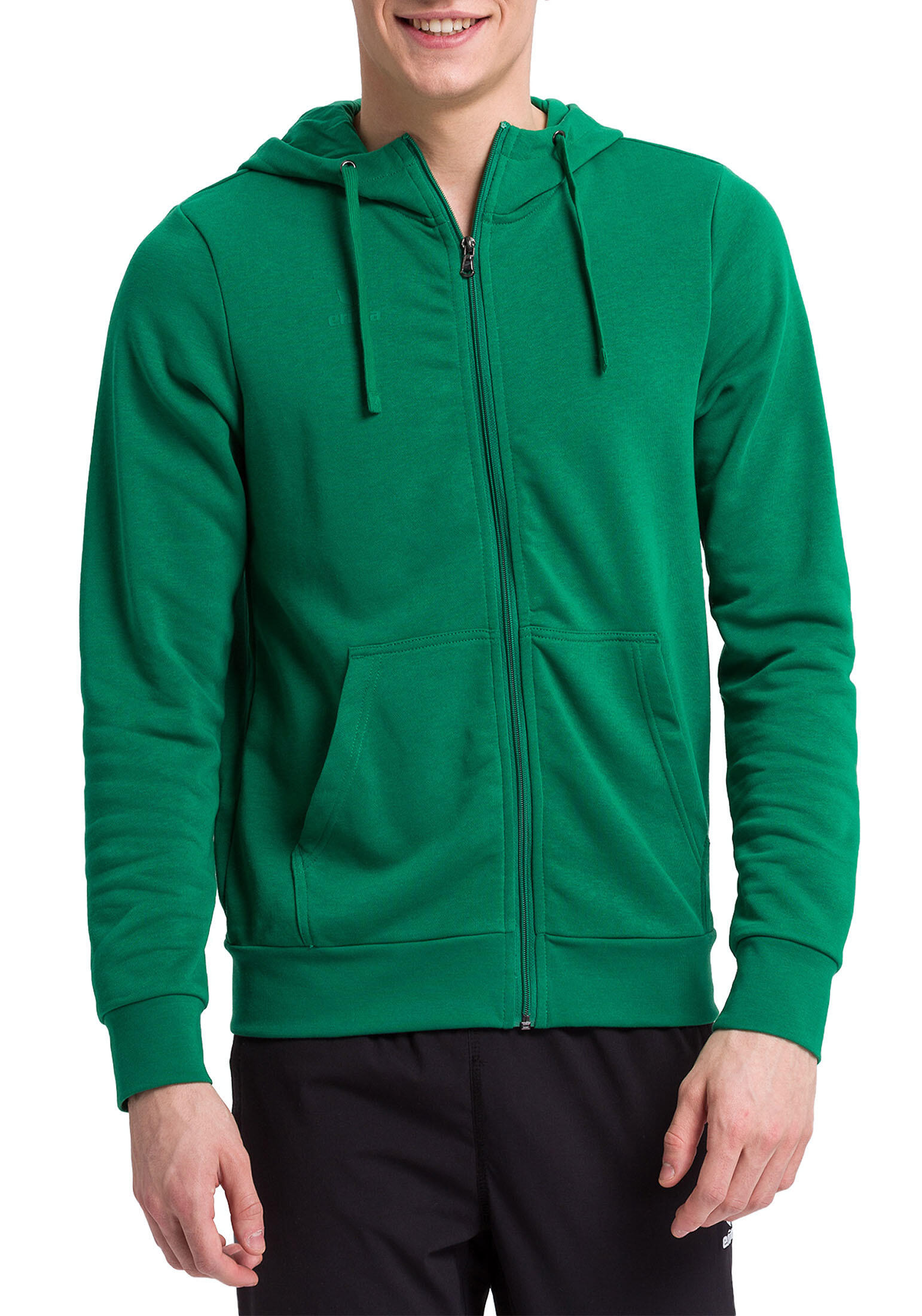 ERIMA Felpa con cappuccio e zip Erima Basic