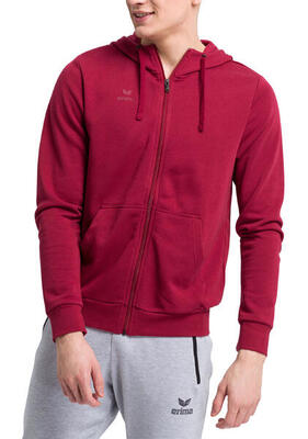 Hooded sweatshirt met rits erima basic