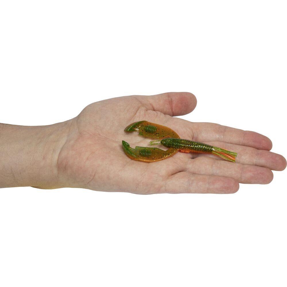 Lot von 5 Ködern Quantum 4street B-Ass Craw 3/5
