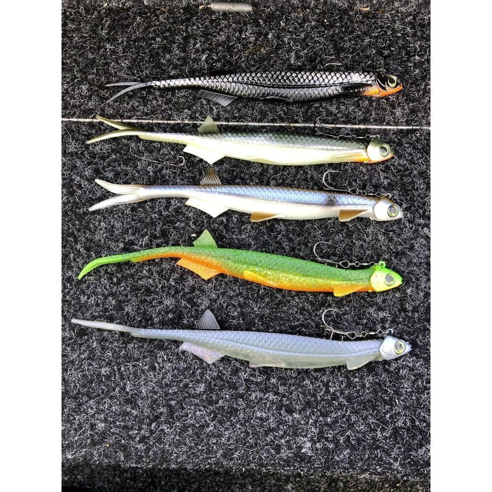 Gummifisch Quantum Pelagic Shad 25cm (25cm - Ghost) 3/5