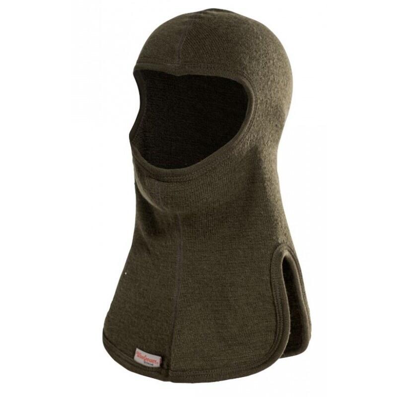 Woolpower Balaclava Merino 400 - Vert Pin