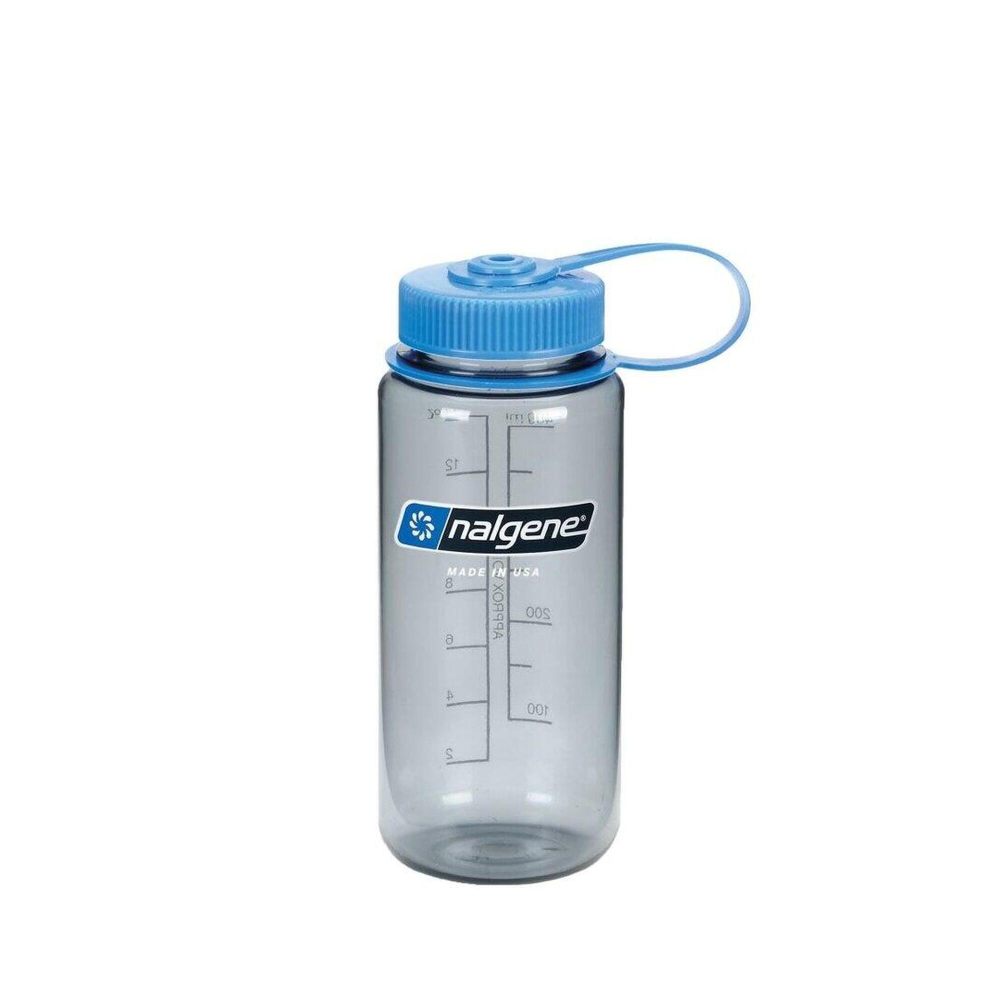 500ml Wide Mouth Sustain Water Bottle - Made From 50% Plastic Waste - Grey 2/3