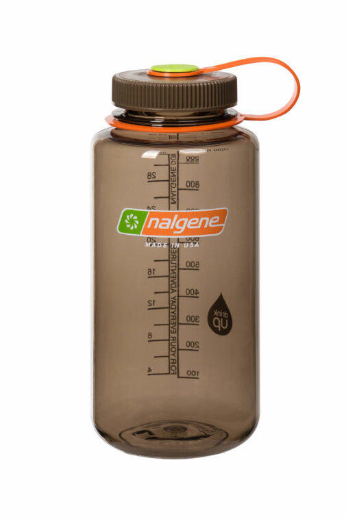 1L Wide Mouth Sustain Water Bottle - Made From 50% Plastic Waste - Bark Brown 4/5