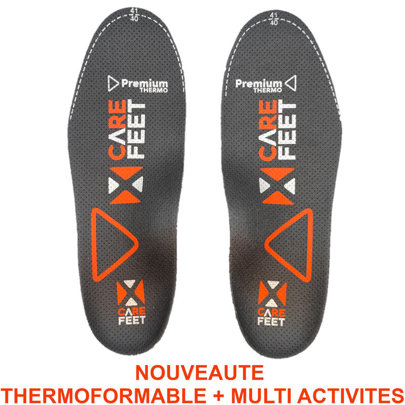 Semelle thermoformable ergonomique respirante – PREMIUM THERMO – Multi activités