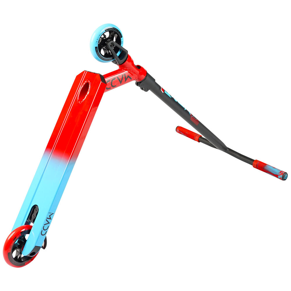 MADD GEAR KICK EXTREME V5 PRO STUNT SCOOTER – AGE 8+ - RED / BLUE 3/5