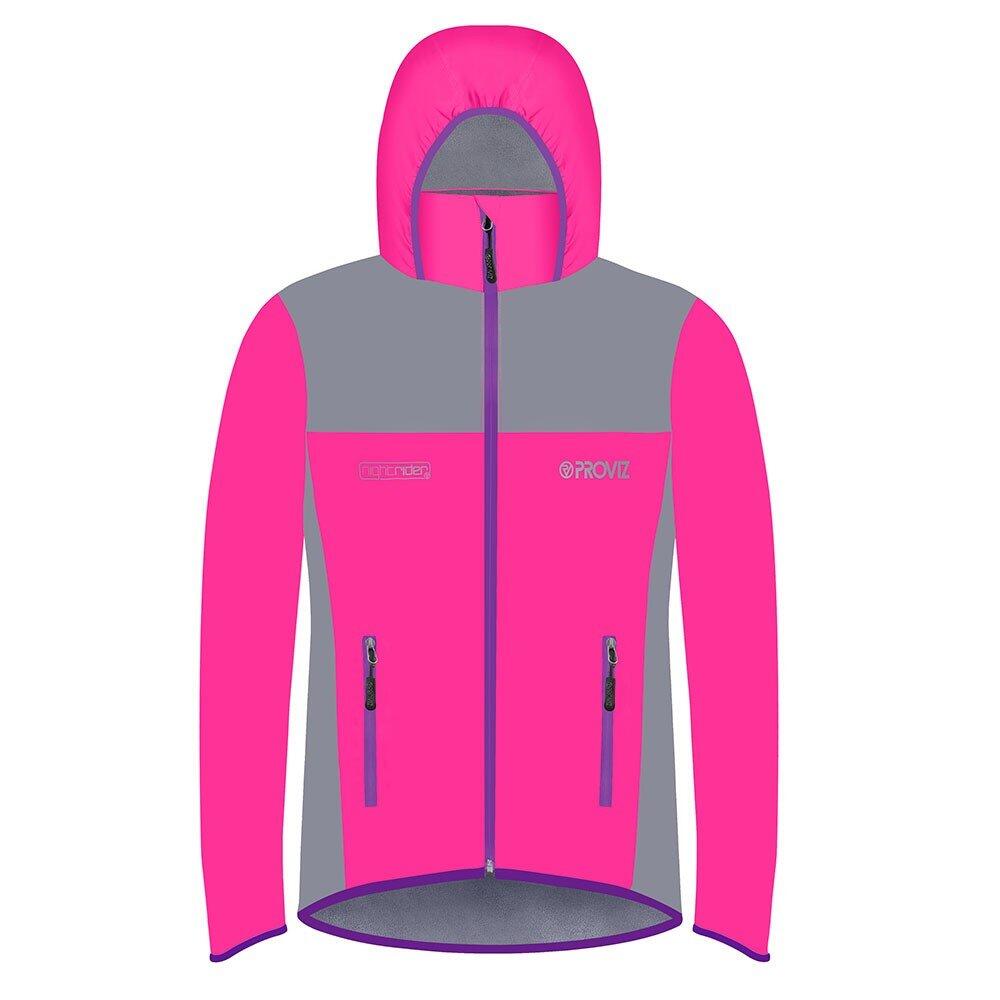 Proviz Children's Nightrider Fleece-Lined Reflective Waterproof Outdoor Jacket 1/6