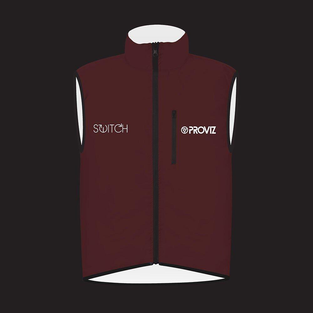 Proviz Men's Reflective Switch Waterproof Cycling Gilet 5/7