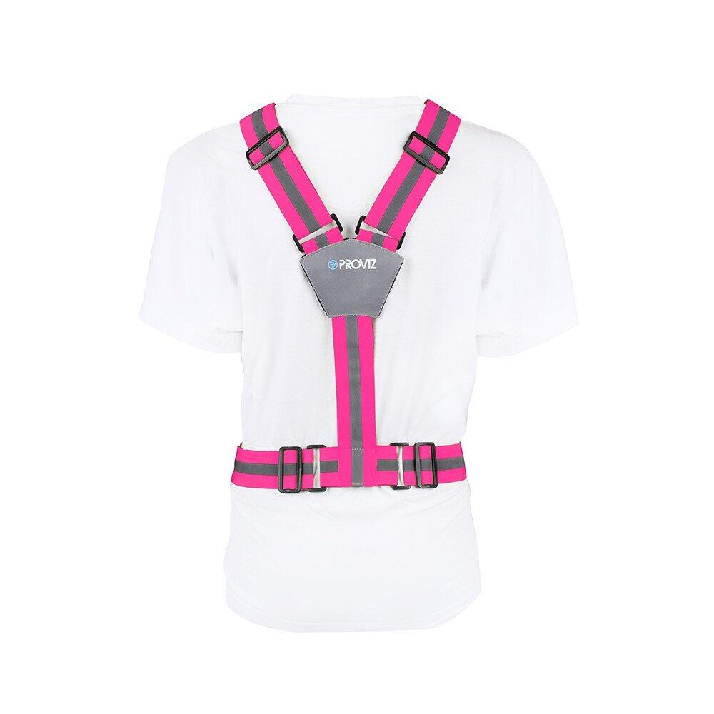 Proviz Classic Breathable Reflective Unisex Running Vest Belt 2/5