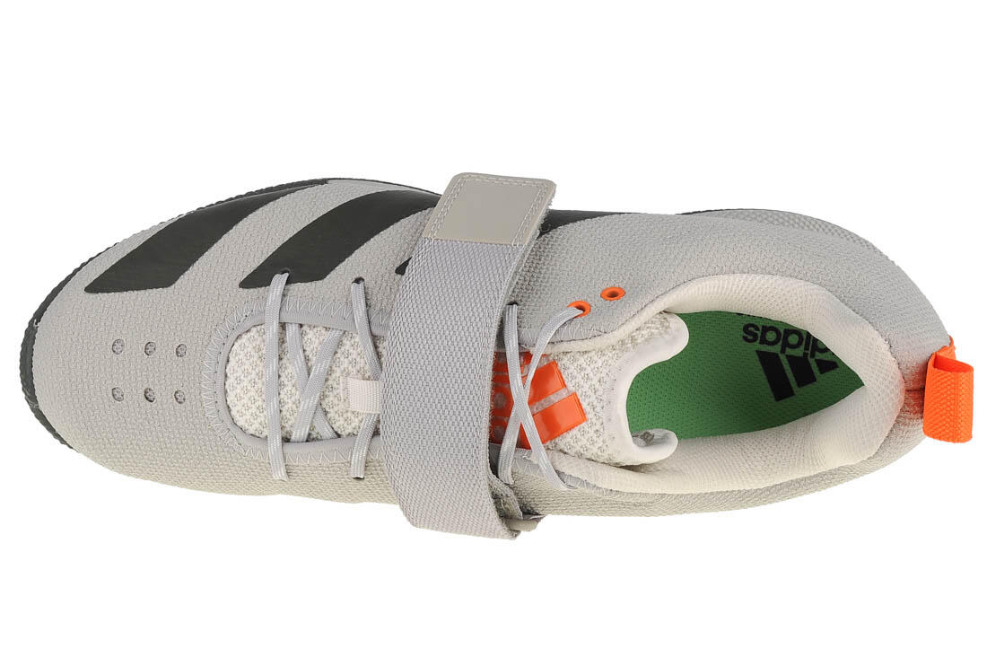 Zapatillas Hombre Adidas Adipower II Plata 3/5