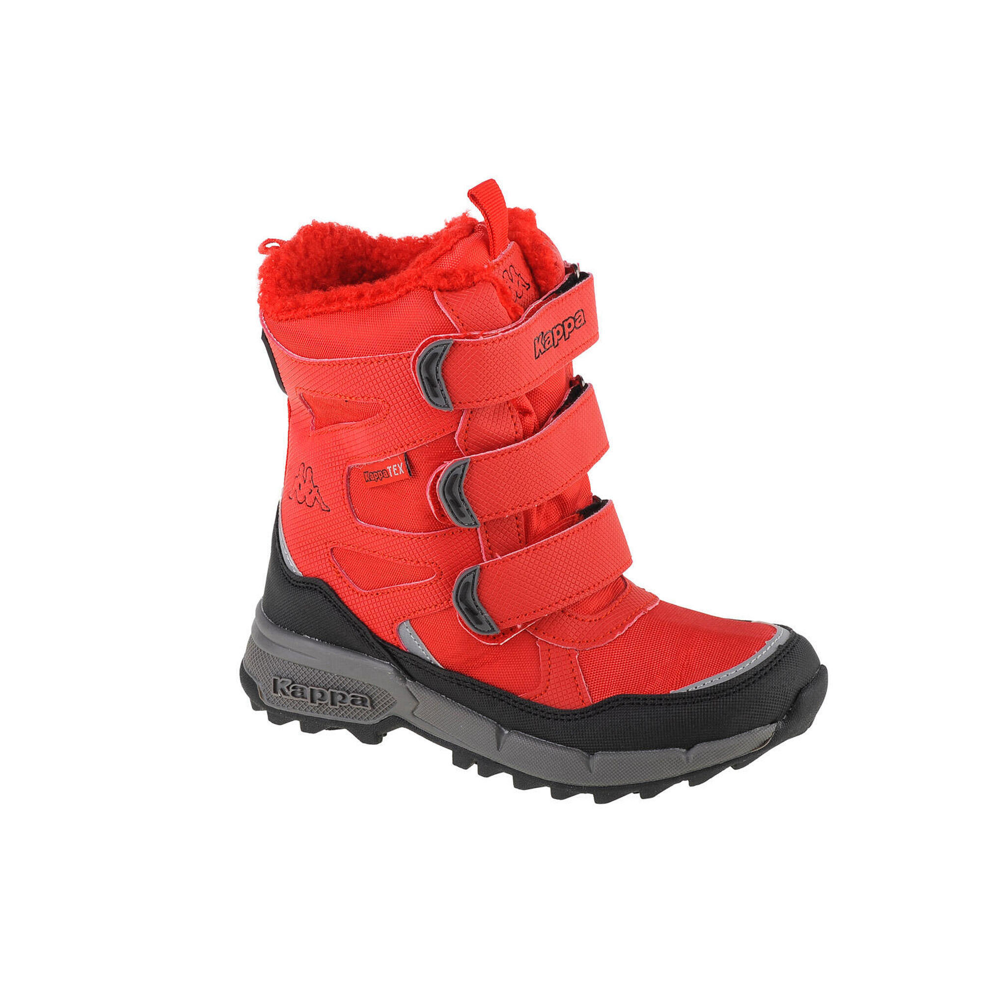 Kappa - Chaussures D'Hiver Pour Filles Vipos Tex K - Bottines - Noir|rouge - 29 - Decathlon