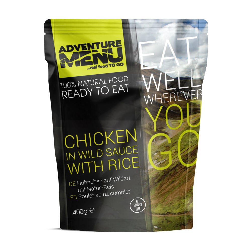 Adventure Menu Chicken in Wild Sauce with Rice 1/1