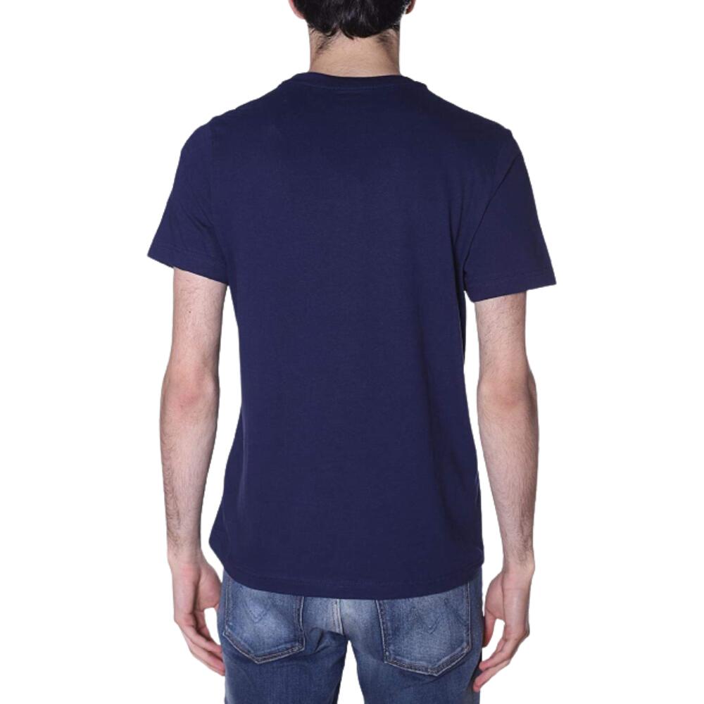 CAMISETA DE GIMNASIA DE ALGODÓN PARA HOMBRE KAPPA CAFERS. Azul marino. 2/3