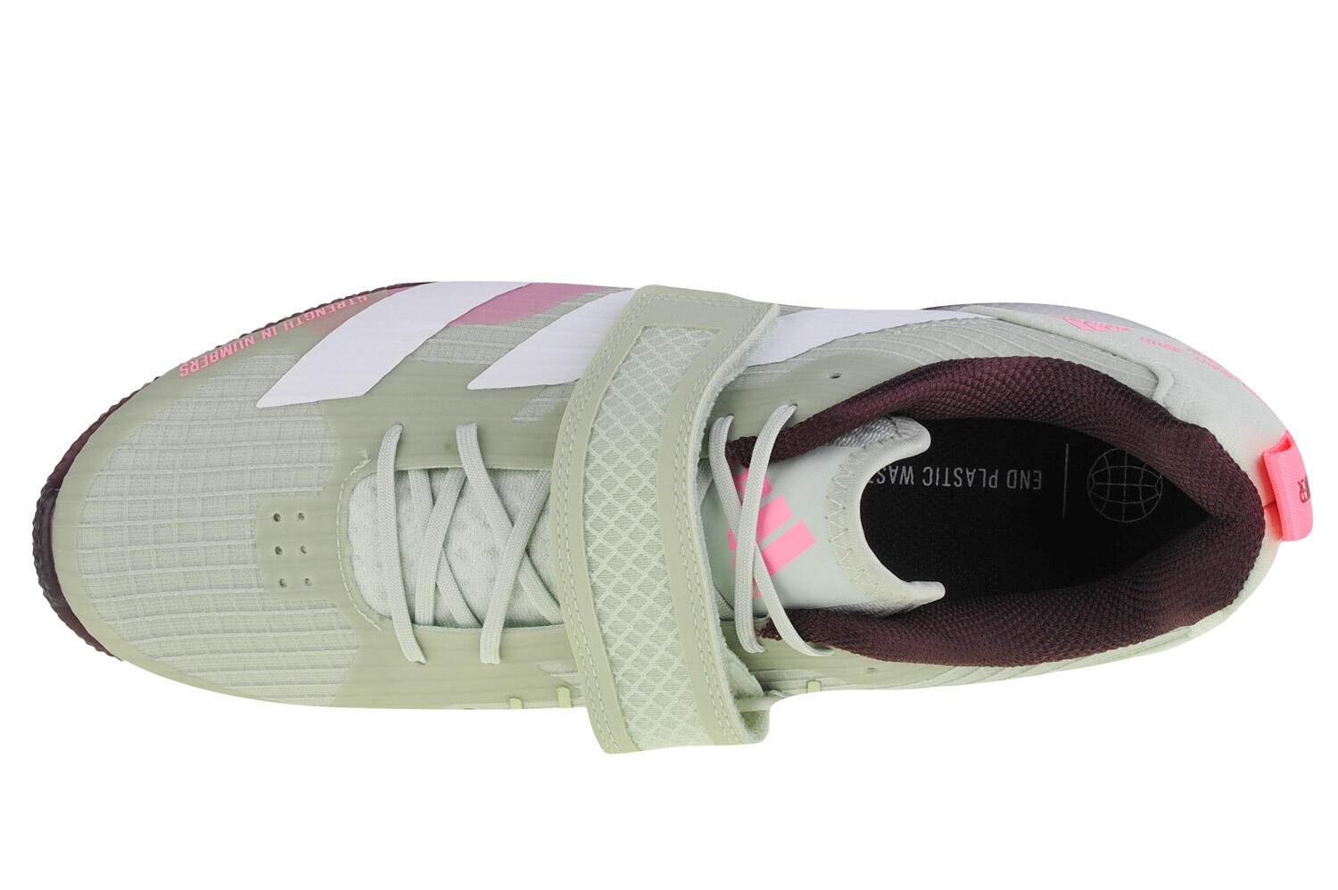 Scarpe Adulto Adidas Adipower 3 grigio 3/4