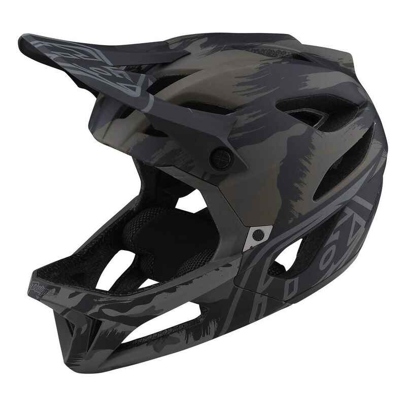 Stage Mips Fullface-Helm - Brushed Camo