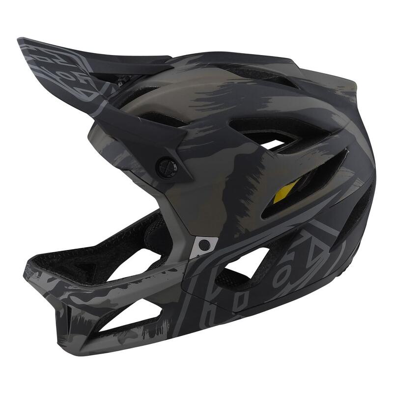 Stage Mips Fullface Helm - Geborsteld Camo