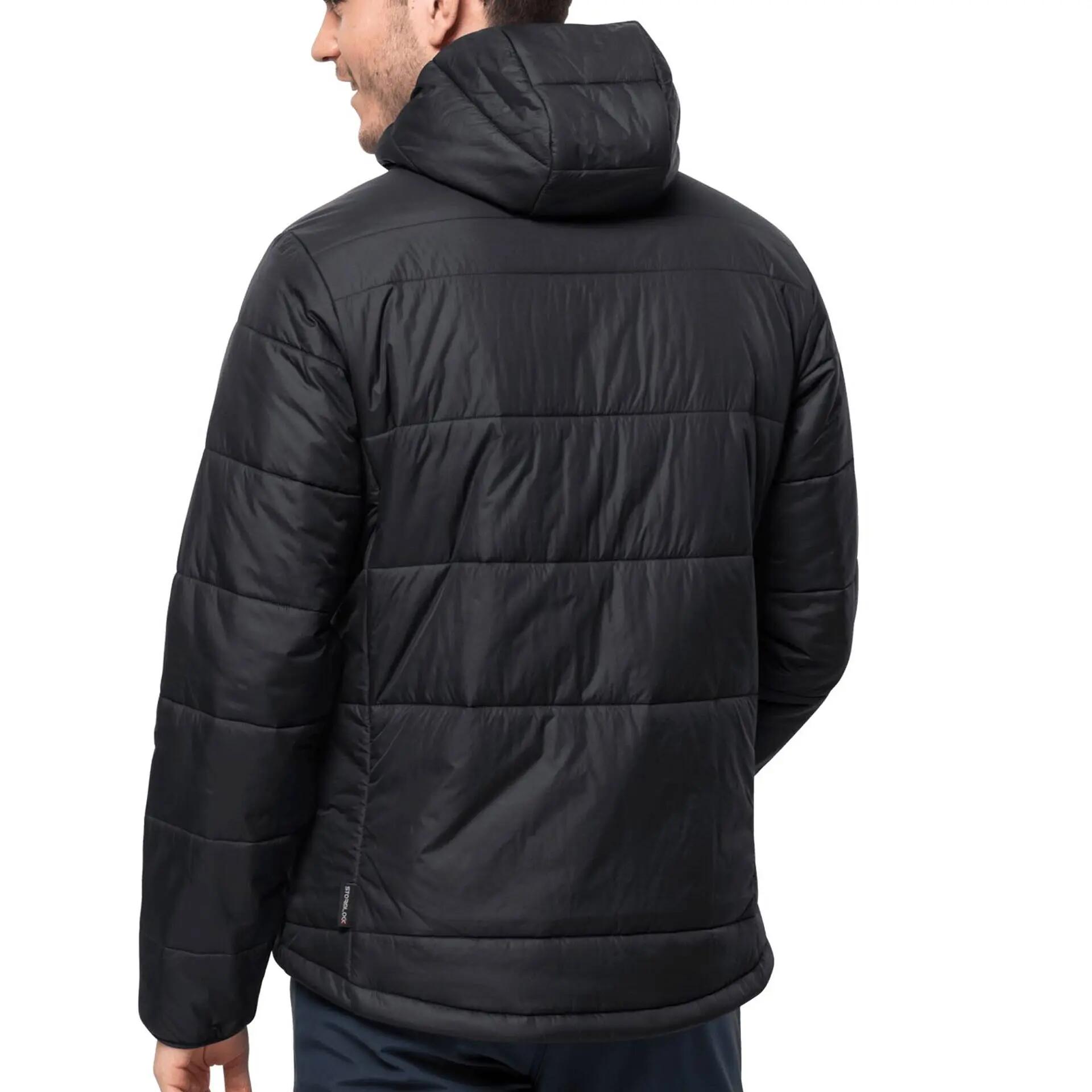 Jack Wolfskin Bergland Insulated Mens Jacket Black - XL 2/4