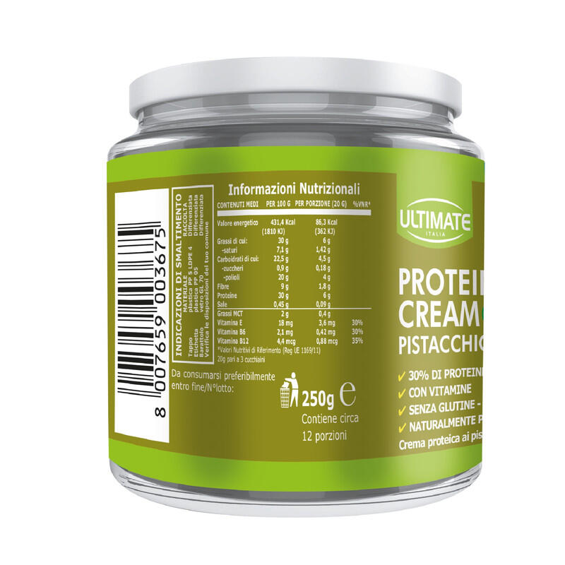 Alimento - PROTEIN CREAM VEG PISTACCHIO - 250g 3/7
