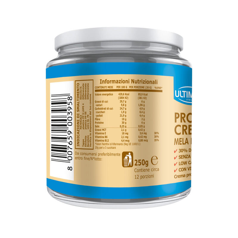 Alimento - PROTEIN CREAM MELA CANNELLA - 250g