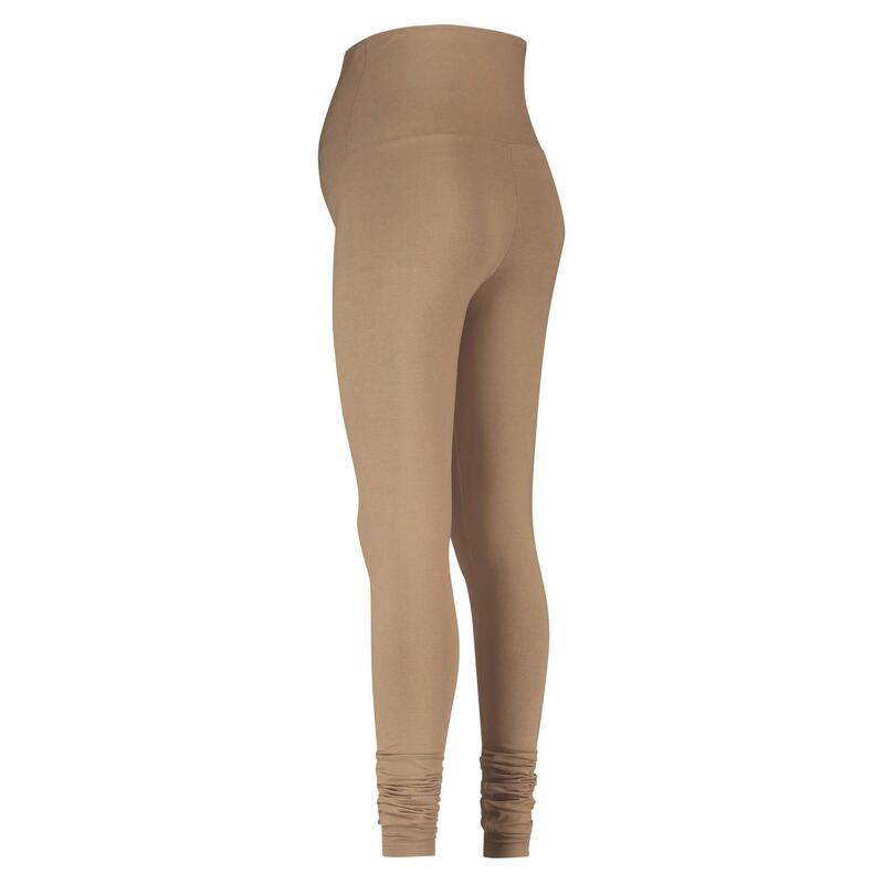 Legging de grossesse yoga Bliss à taille extrahaute - Inca Cacao