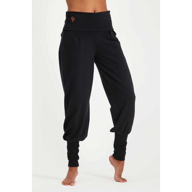 Pantalon de yoga Devi - Pantalon Aladdin ample confortable - Noir