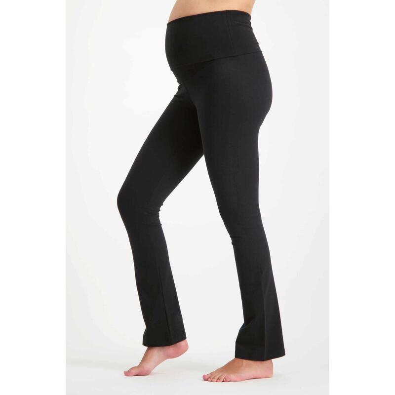 Pantalon de grossesse Peace avec ceinture enveloppante  - Urban Black