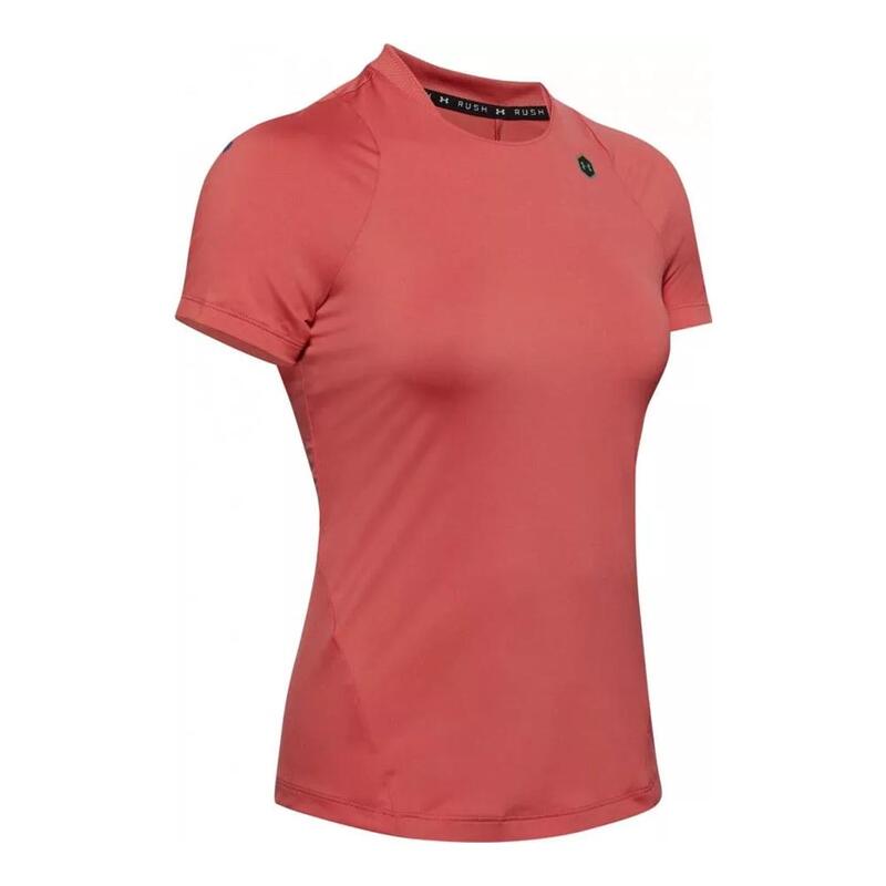Under Armour Rush Womens T-Shirt Pink - XS UNDER ARMOUR - Decathlon