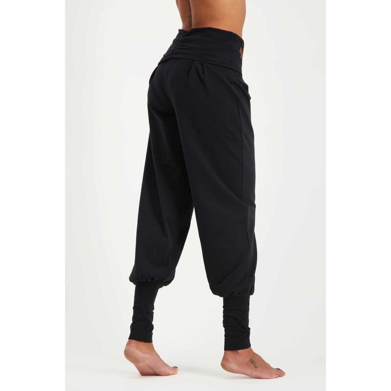 Pantalon de yoga Devi - Pantalon Aladdin ample confortable - Noir