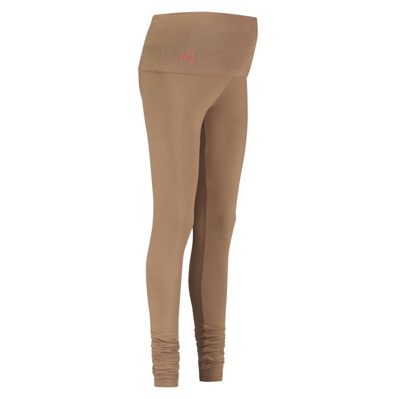 Legging de grossesse Peace avec ceinture enveloppante  - Inca Cacao