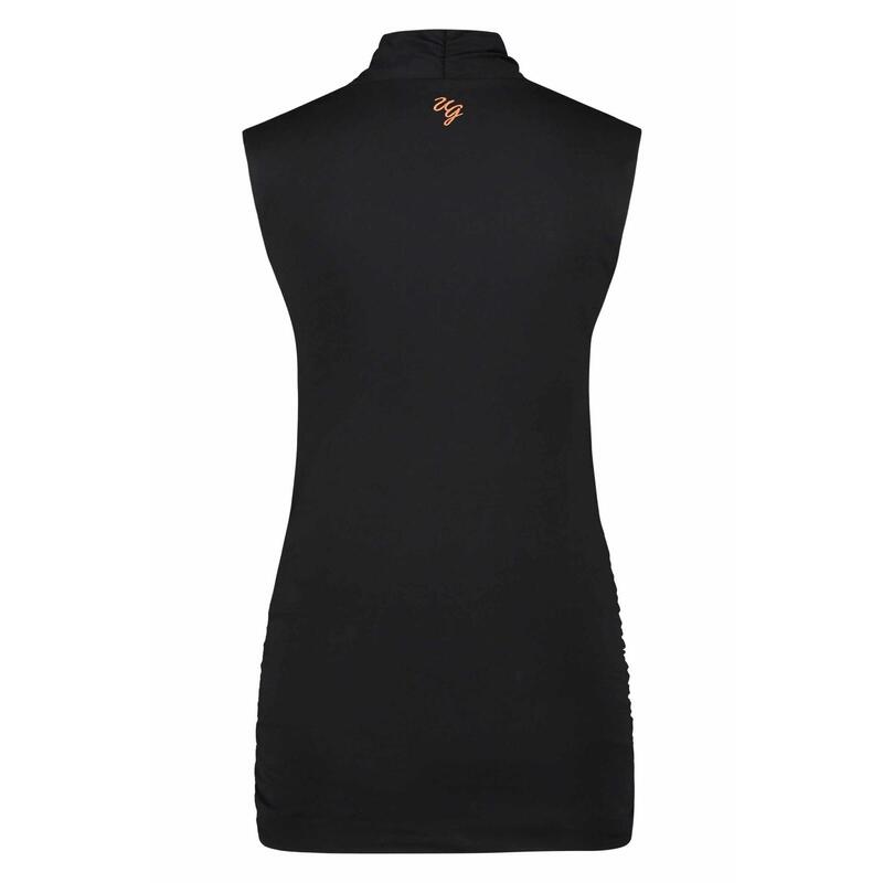 Good Karma - Elegante yoga top van biologisch katoen  -  Urban Black