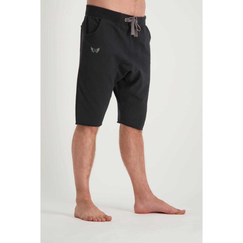 Yoga Shorts Chi - Hip yogashort met verlaagd kruis - Urban Black - Renegade Guru