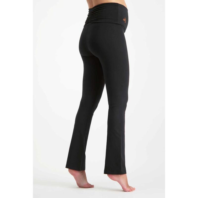 Pantalon de grossesse Peace avec ceinture enveloppante  - Urban Black