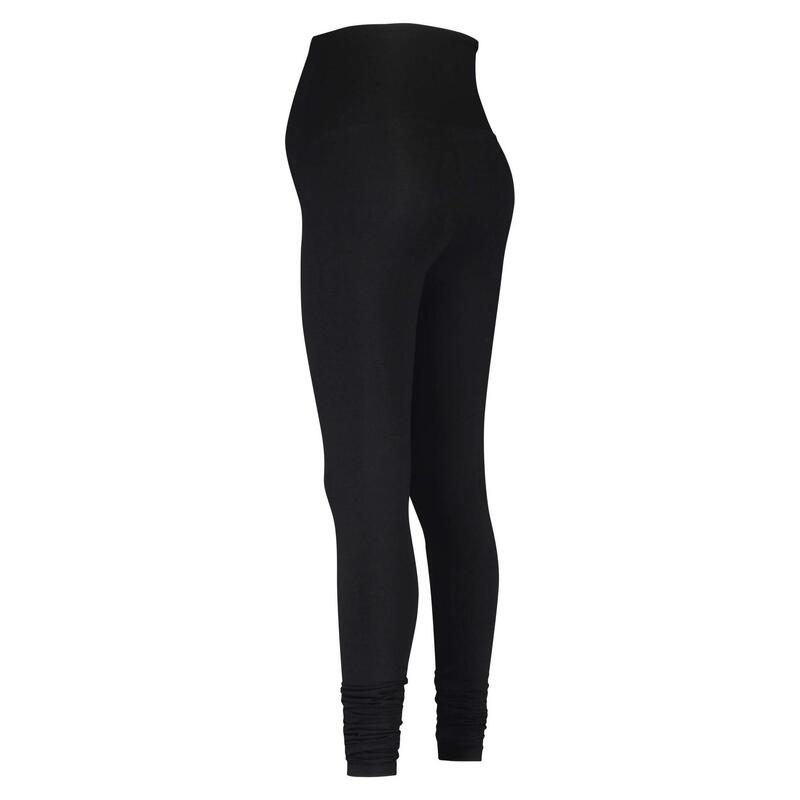 Legging grossesse taille haute en bambou - Noir