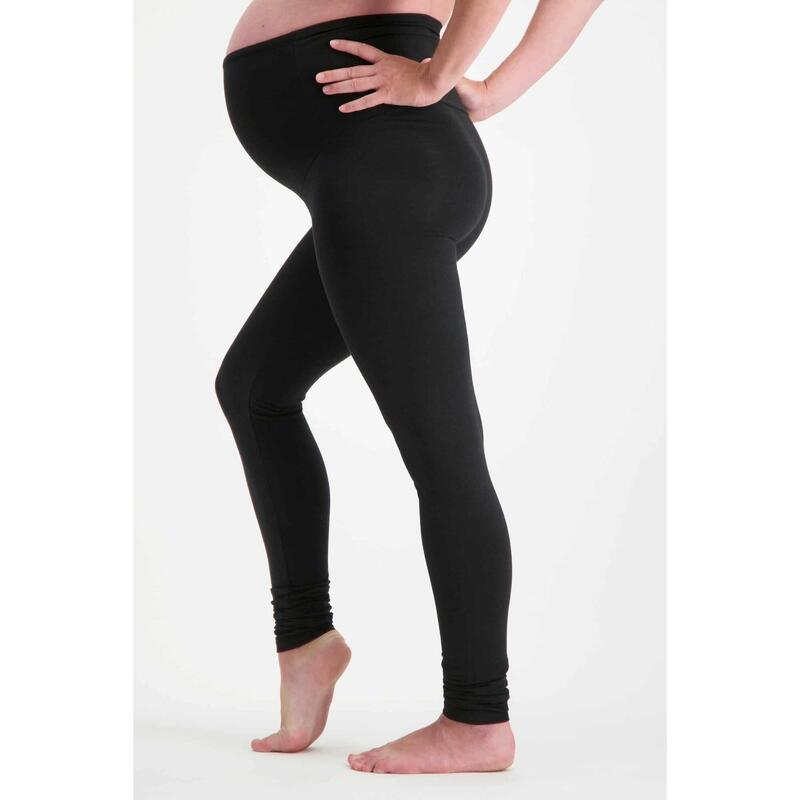 Bliss zwangerschaps yogalegging met extra hoge tailleband - Urban Black
