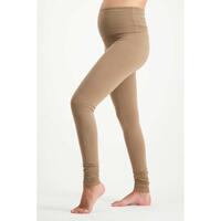 Legging de grossesse Peace avec ceinture enveloppante - Inca Cacao