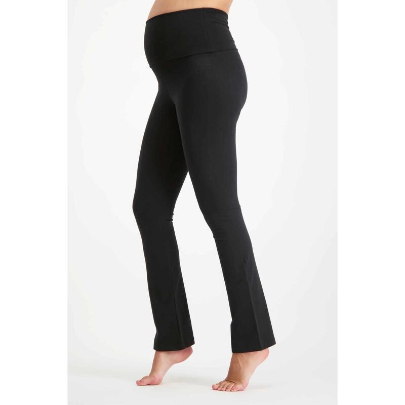 Pantalon de grossesse Peace avec ceinture enveloppante  - Urban Black