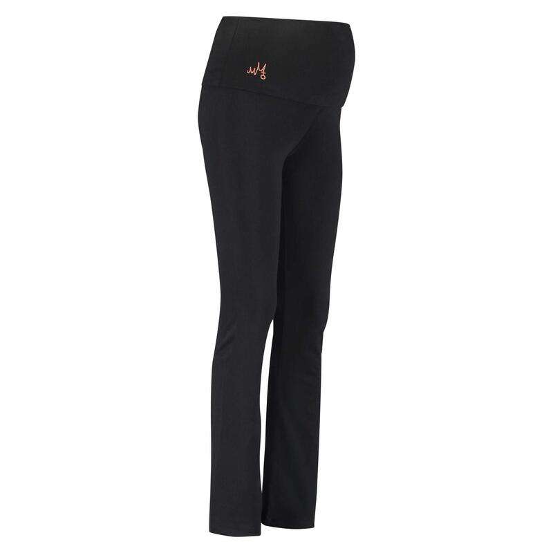 Pantalon de grossesse Peace avec ceinture enveloppante  - Urban Black