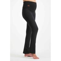 Pantalon de grossesse Peace avec ceinture enveloppante - Urban Black