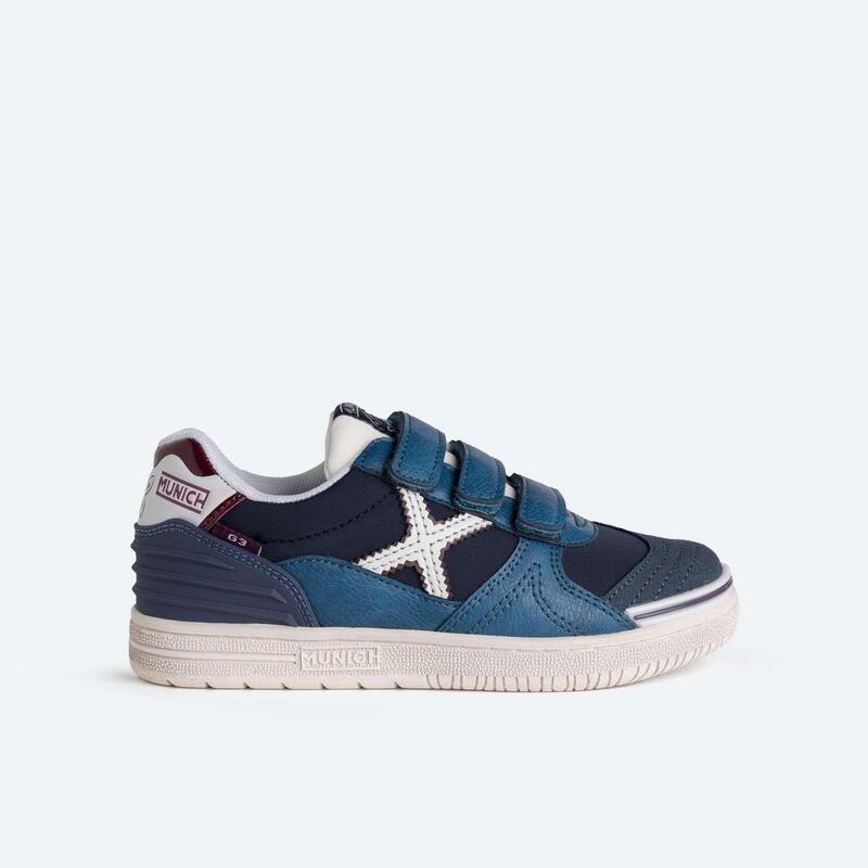 Zapatilla de fútbol sala MUNICH G-3 para niño/a azul