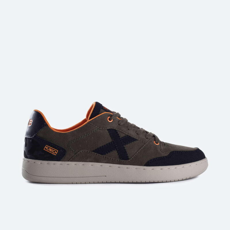 Zapatilla casual MUNICH Legit adulto caqui