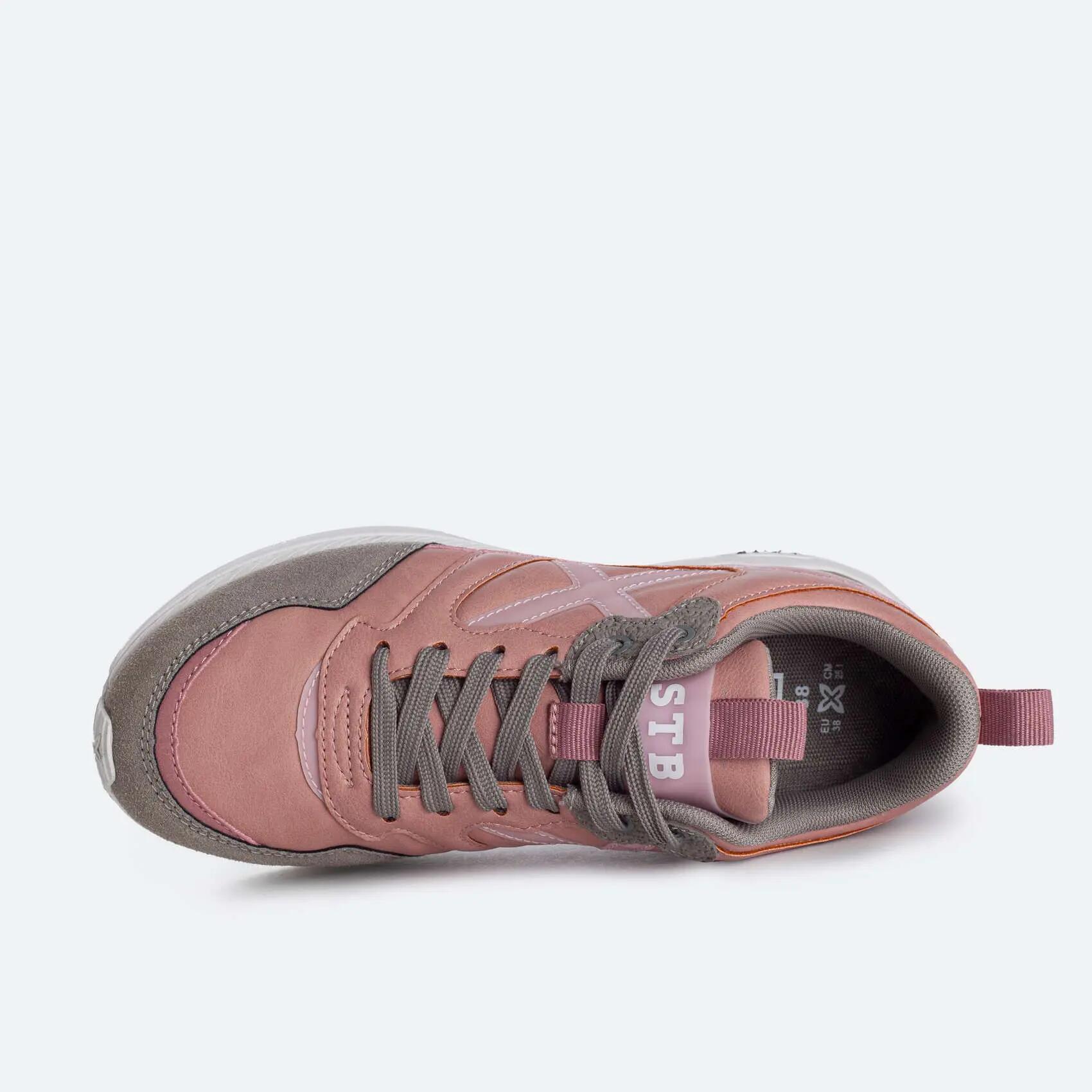 Zapatilla casual MUNICH Clash adulto rosa 3/5
