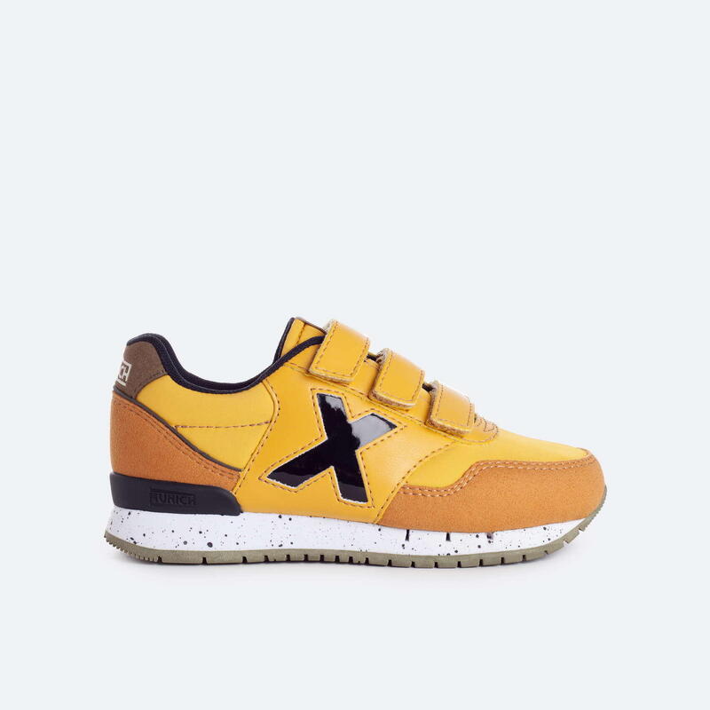 Zapatilla casual MUNICH DASH para niño/a amarillo