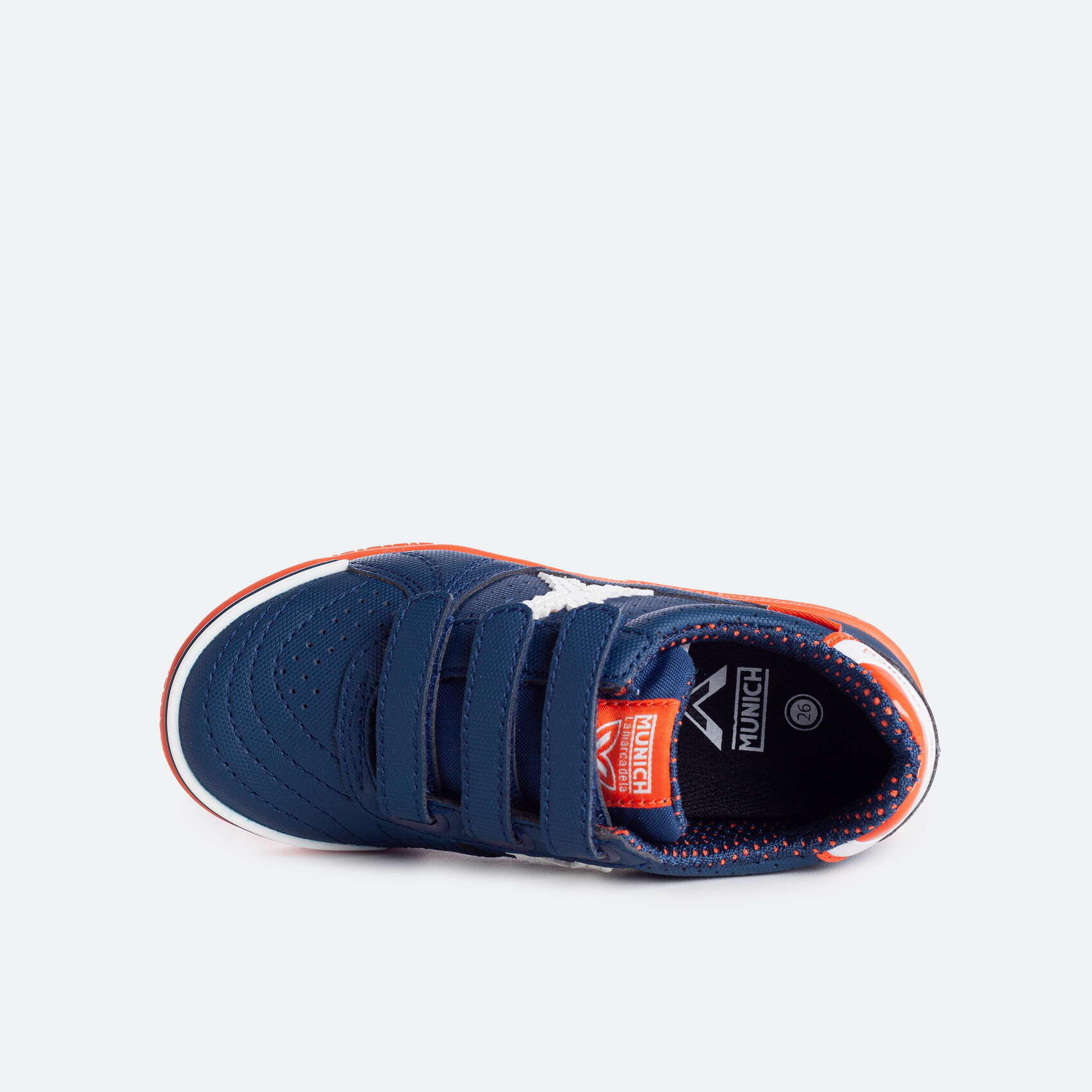 Zapatilla de fútbol sala MUNICH G-3 para niño/a azul 3/5