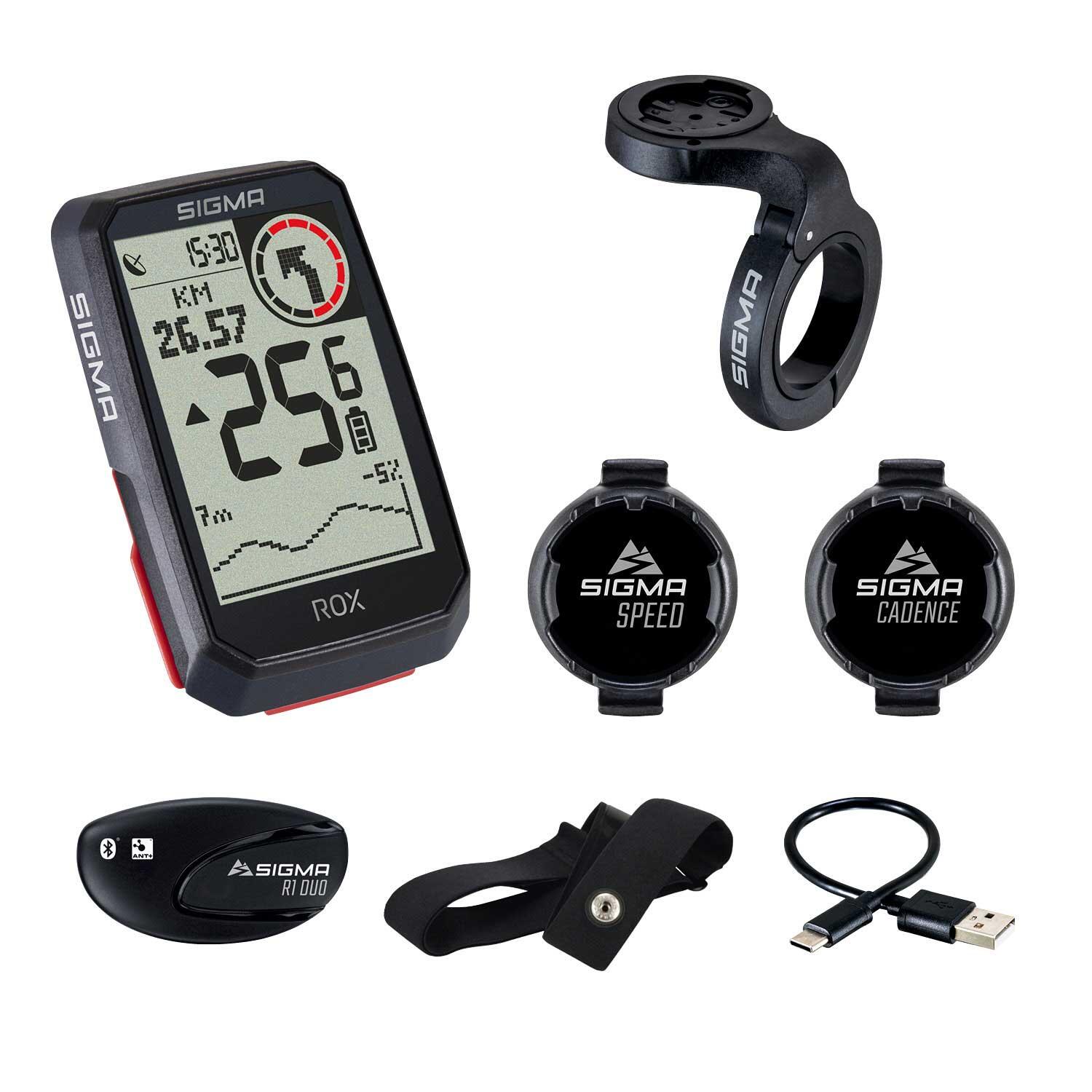 SIGMA SPORT Sigma ROX 4.0 GPS Cycle Computer with Sensor Set