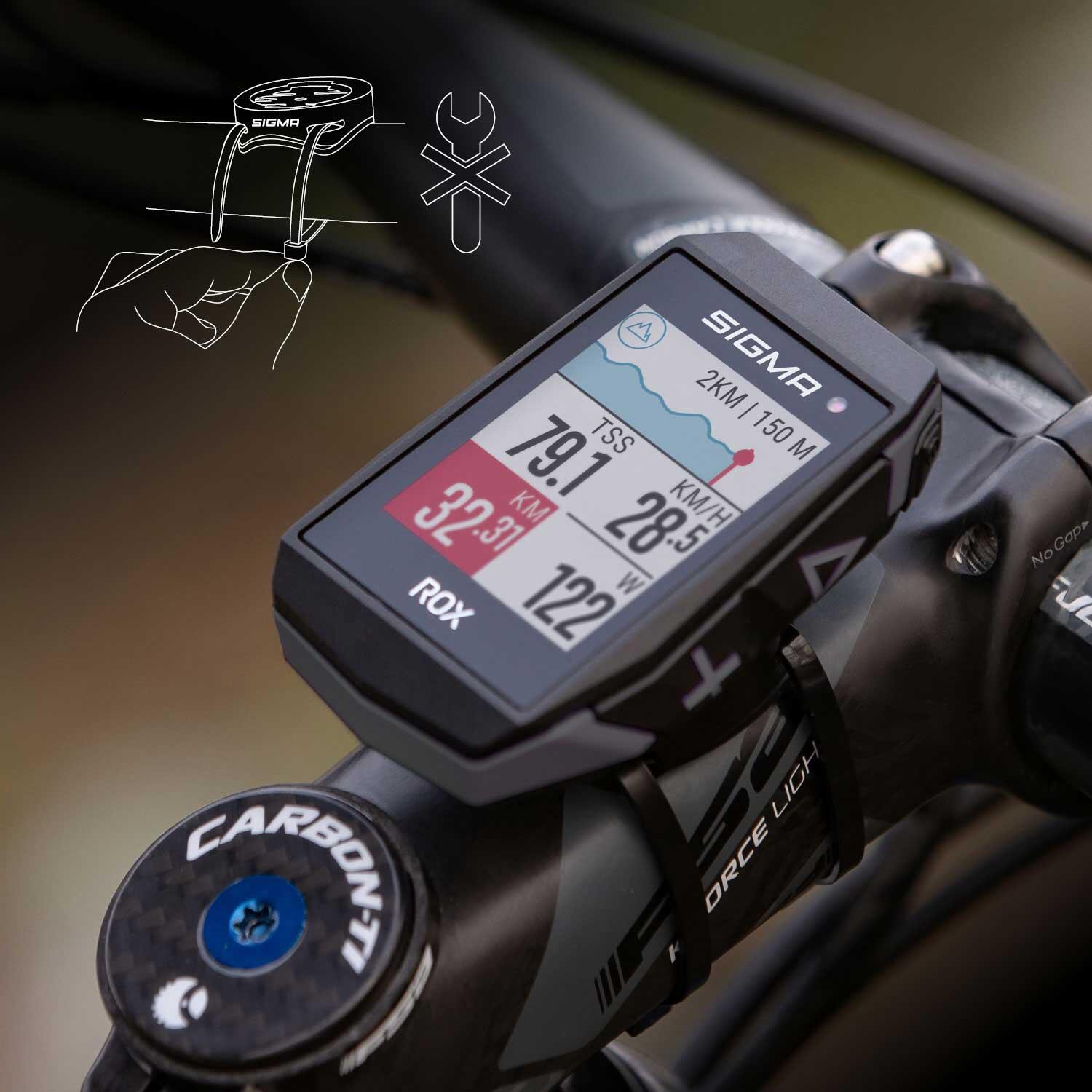 Sigma ROX 11.1 EVO GPS Cycle Computer with Sensor Set 7/7