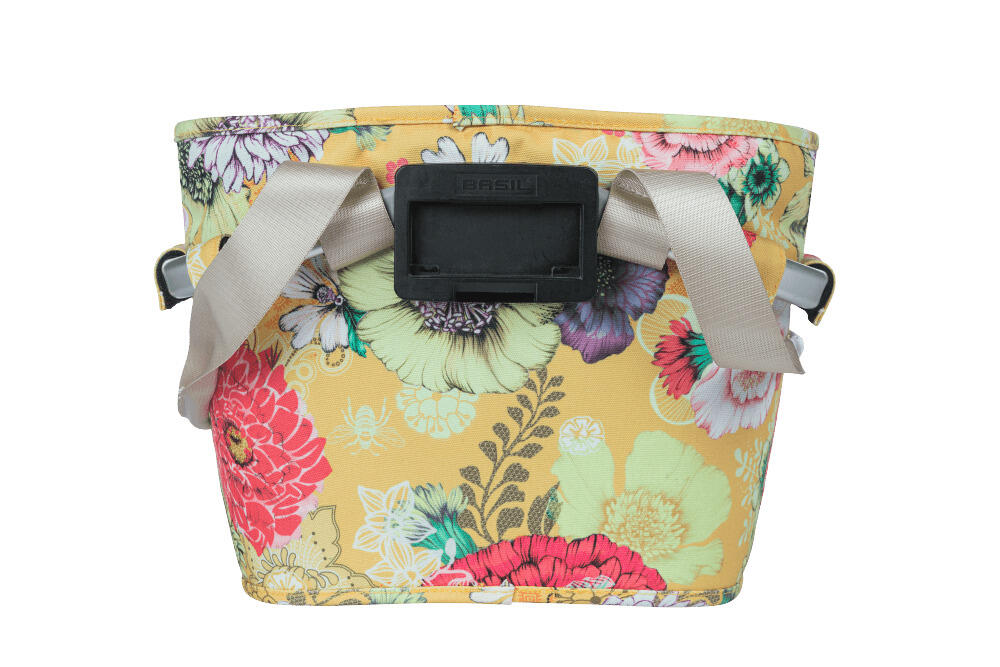 Basil City-Tasche Bloom Field carry all honey yellow, 27x37x25cm, 15ltr 3/6