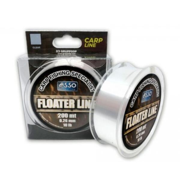 Filo da pesca in nylon Asso Floater Line -200 mt